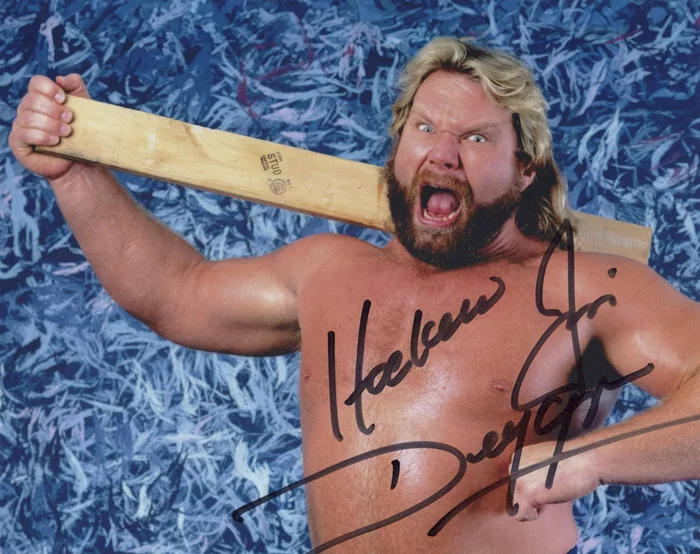 Jim Duggan autograph