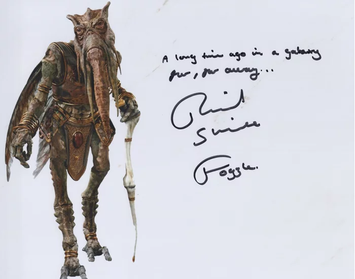 Richard Stride autograph