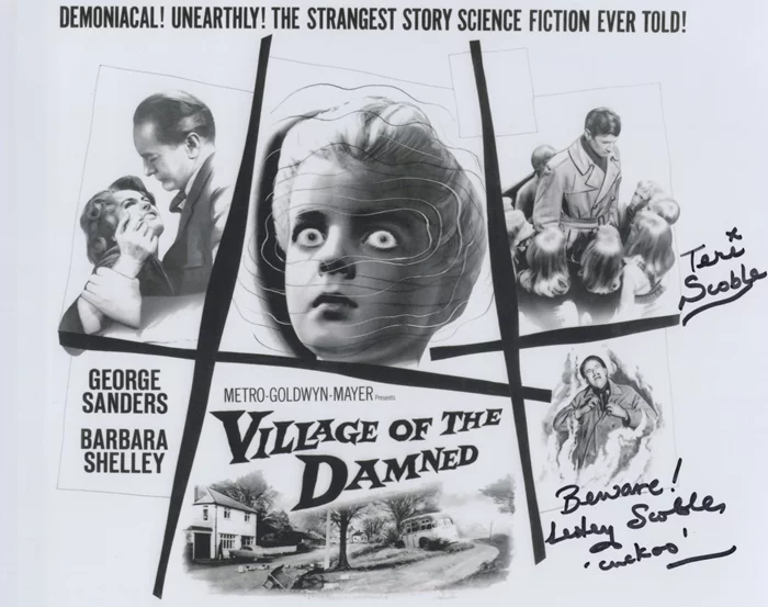 Village of The Damned autograph