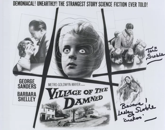 Village of The Damned autograph