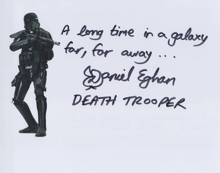 Daniel Eghan autograph