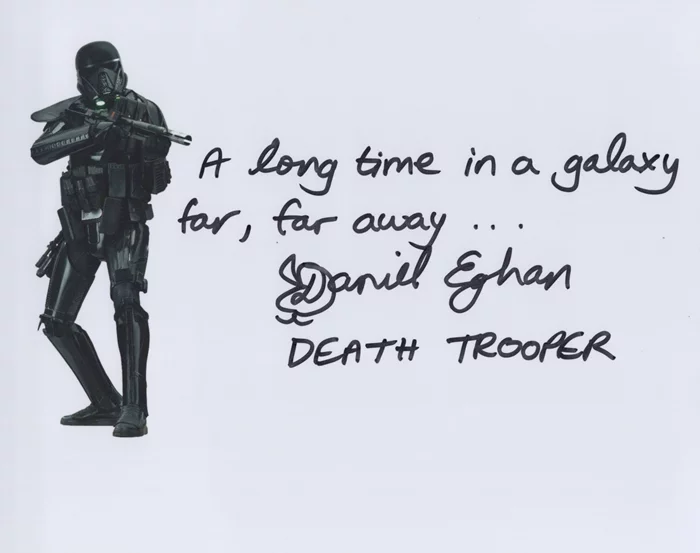 Daniel Eghan autograph