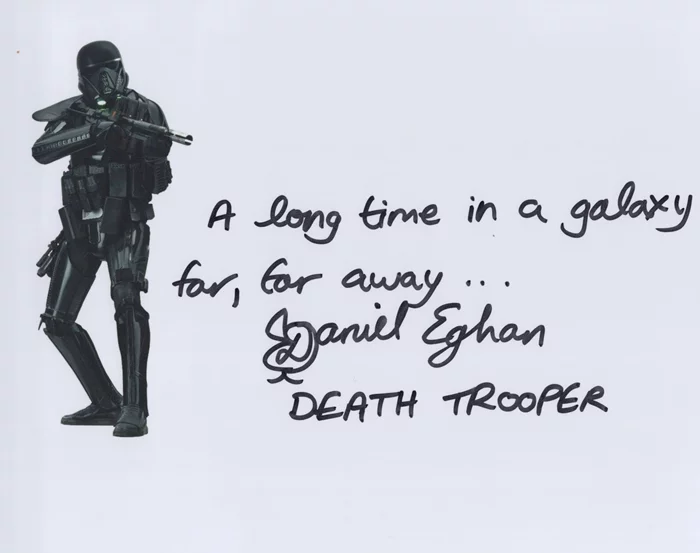 Daniel Eghan autograph