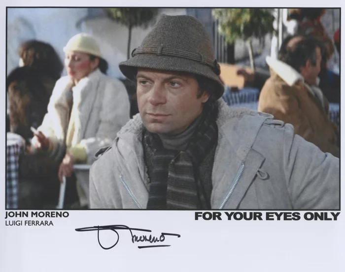 John Moreno autograph