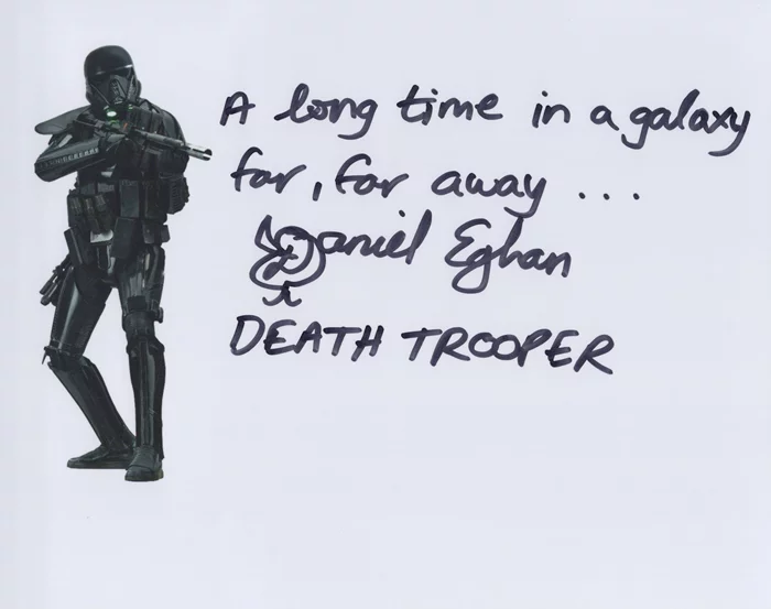 Daniel Eghan autograph