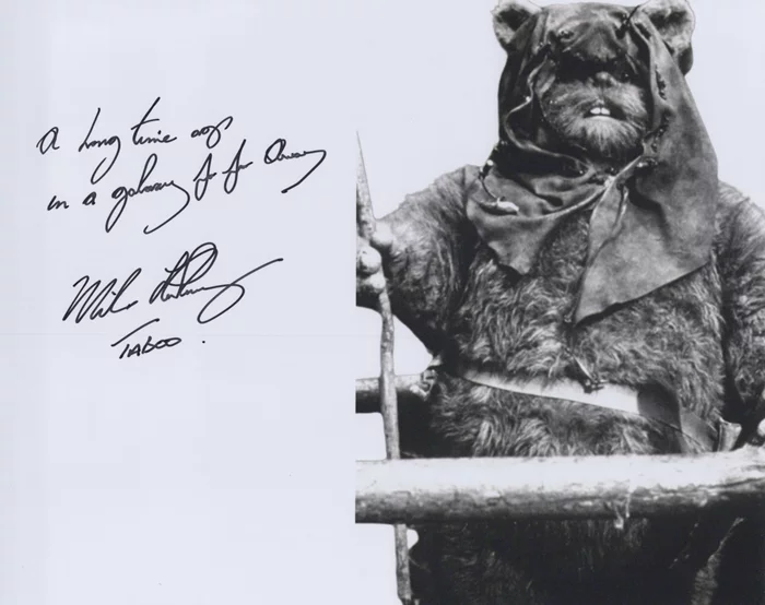 Michael Henbury autograph