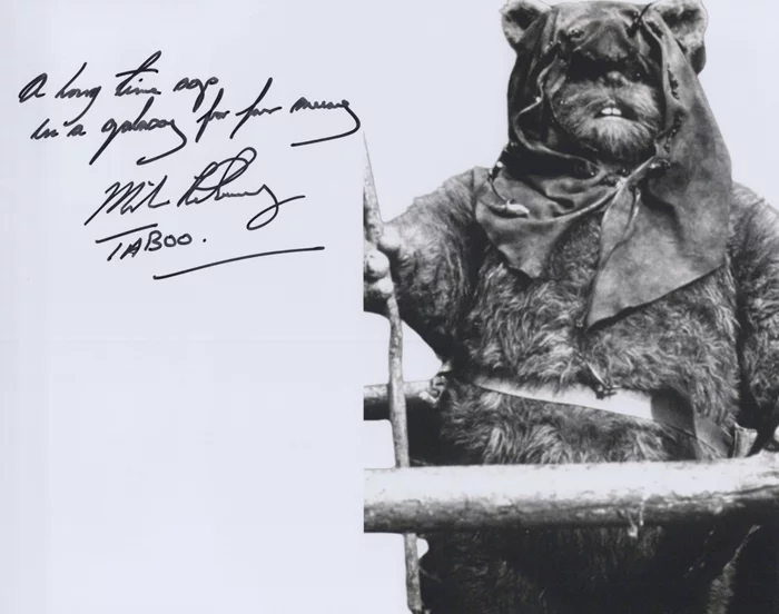 Michael Henbury autograph