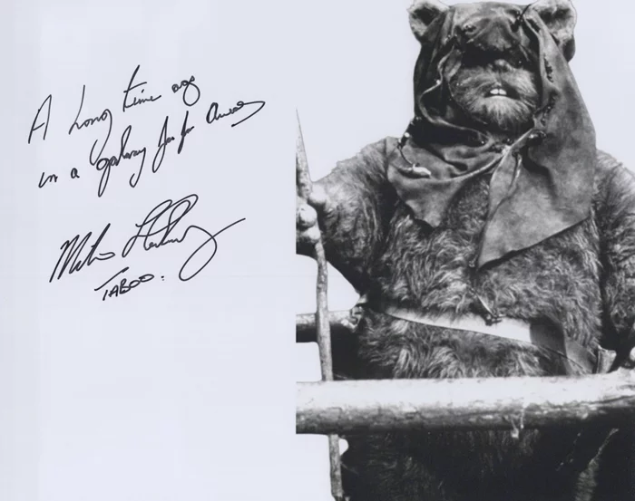 Michael Henbury autograph