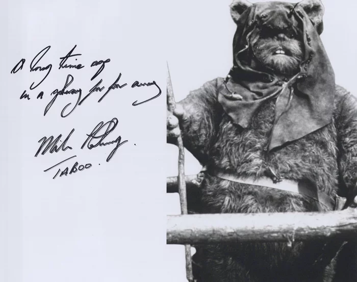 Michael Henbury autograph
