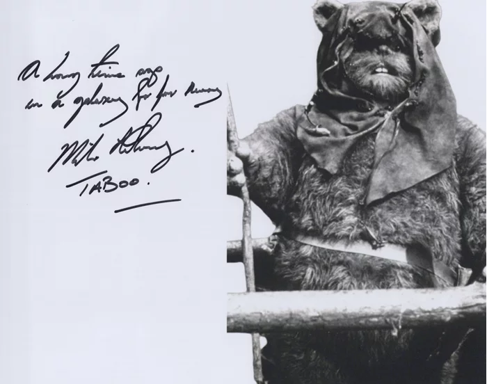 Michael Henbury autograph