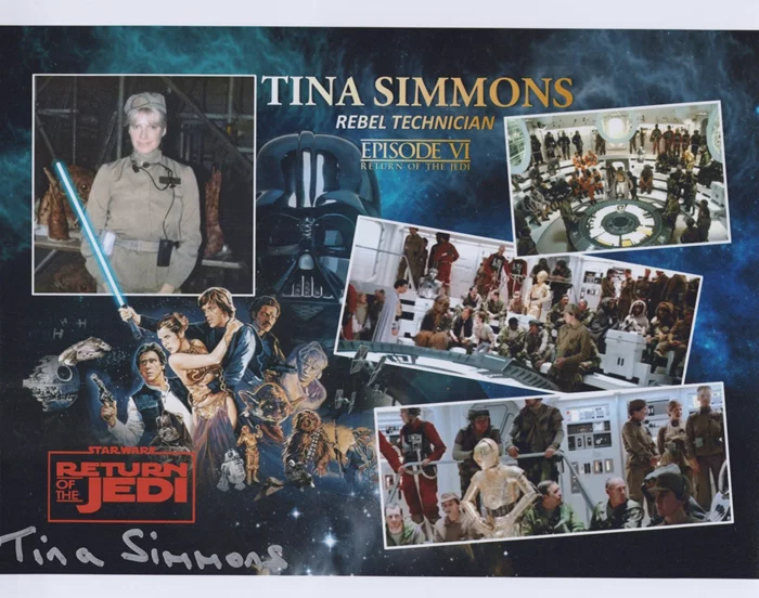Tina Simmons autograph