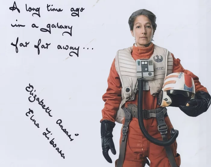 Elizabeth Ansari autograph