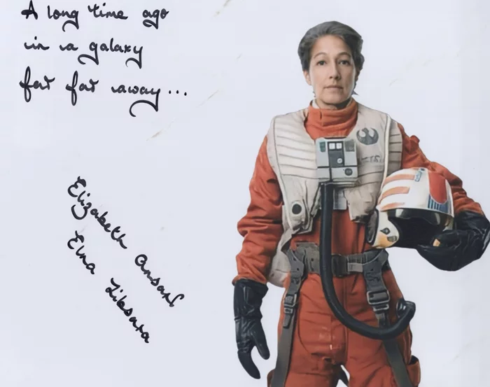 Elizabeth Ansari autograph