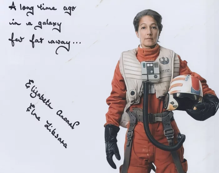 Elizabeth Ansari autograph