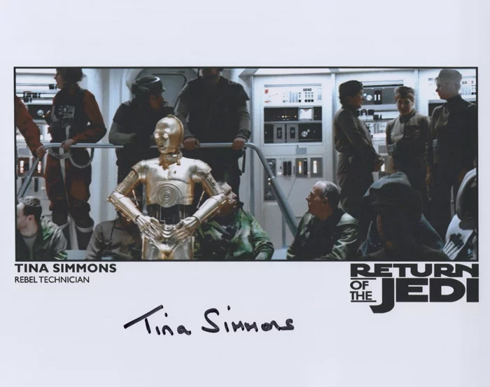 Tina Simmons autograph