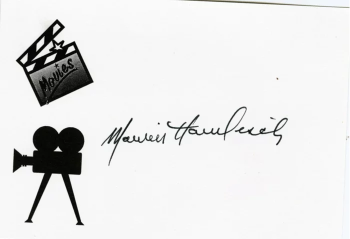 Marvin Hamlisch autograph