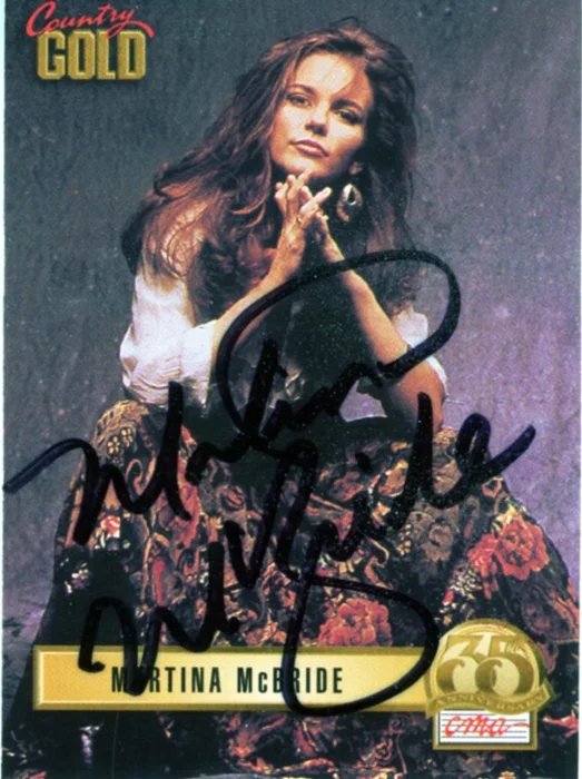 Martina McBride autograph