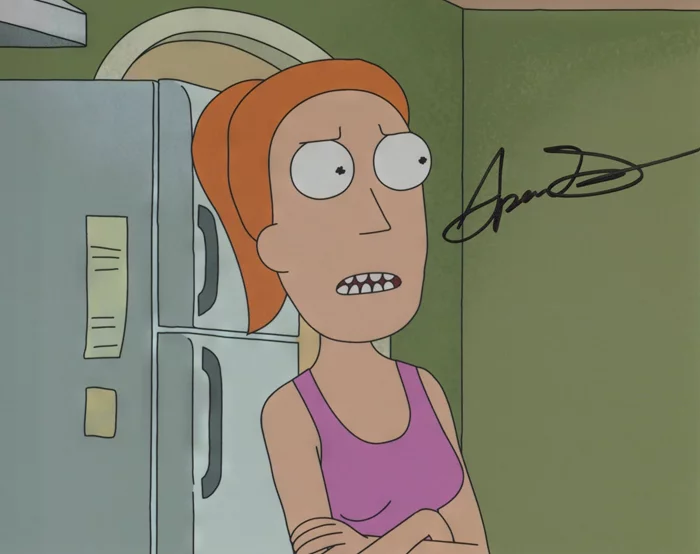 Spencer Grammer autograph