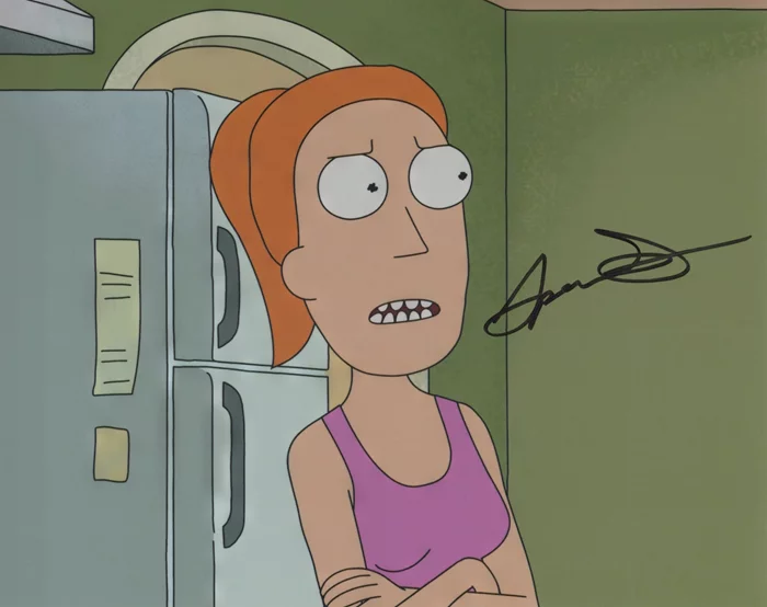 Spencer Grammer autograph