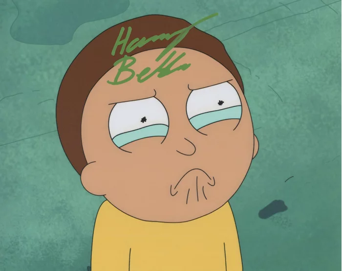 Harry Belden autograph