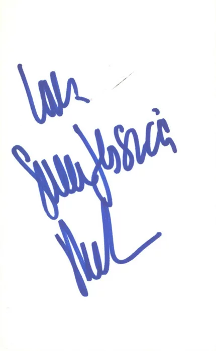 Sarah Jessica Parker autograph