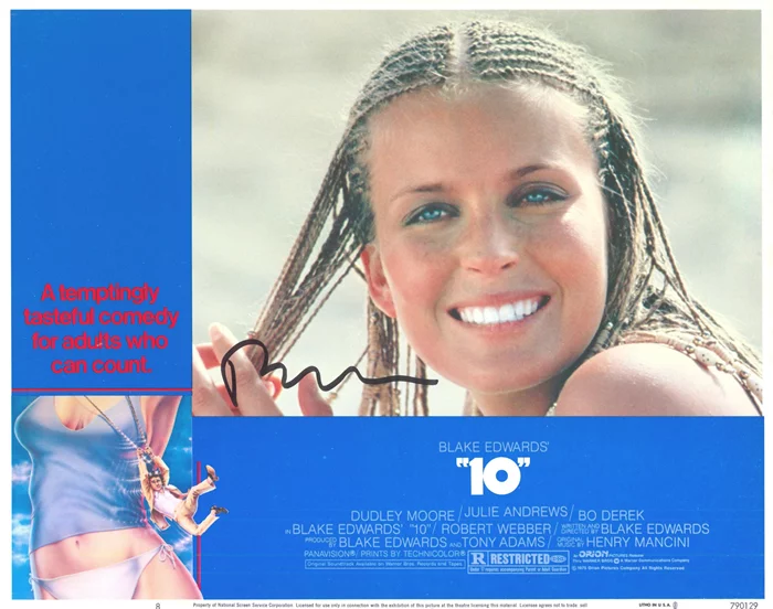 Bo Derek autograph