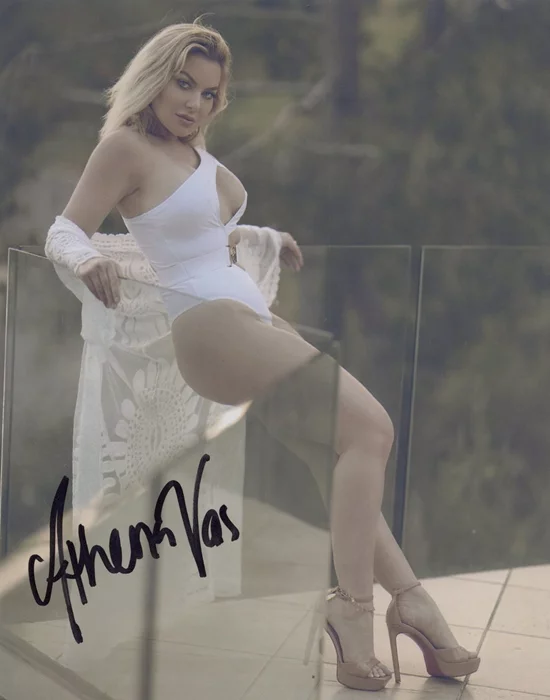 Athena Vas autograph