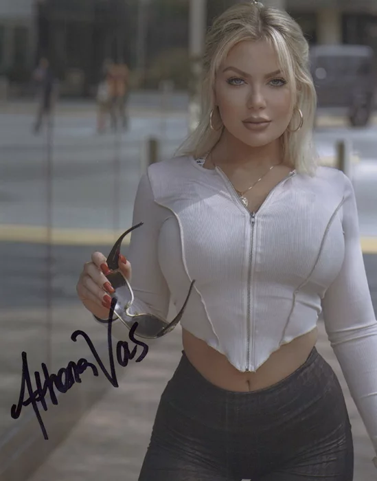 Athena Vas autograph