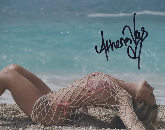 Athena Vas autograph