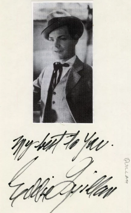 Eddie Quillan autograph
