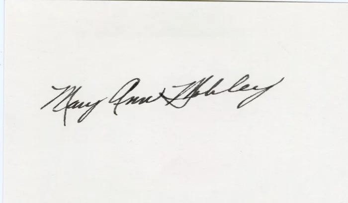 Mary Ann Mobley autograph