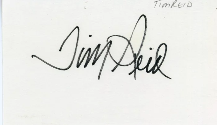 Tim Reid autograph