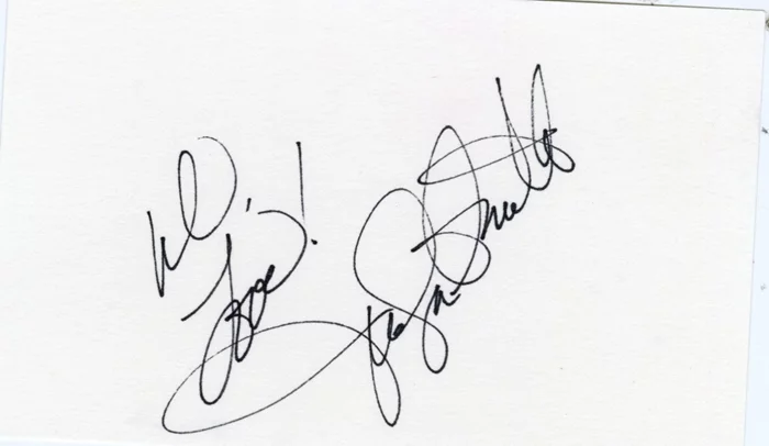 Jaclyn Smith autograph