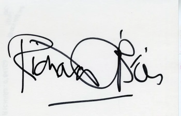 Richard O'Brien autograph