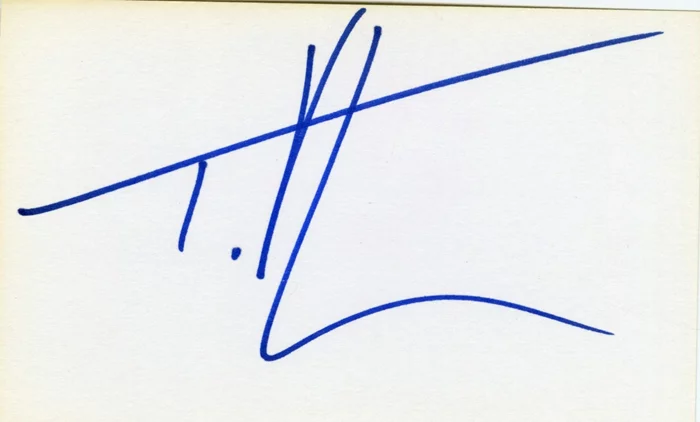 Tim McGraw autograph