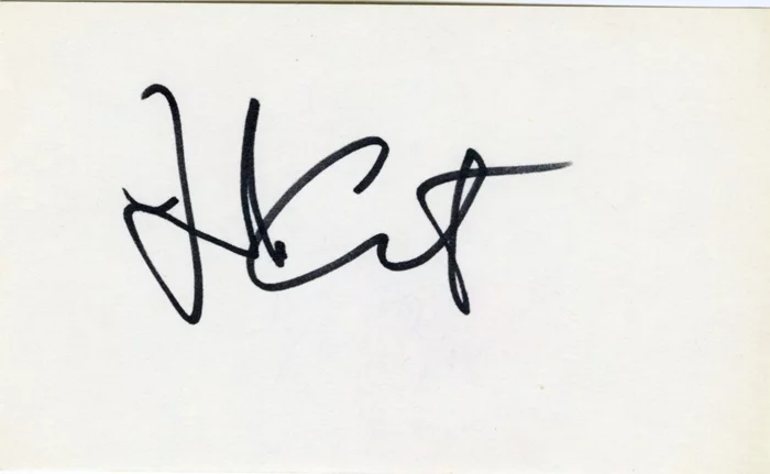 John Carpenter autograph