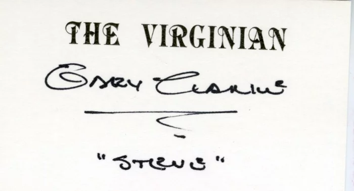 Gary Clarke autograph