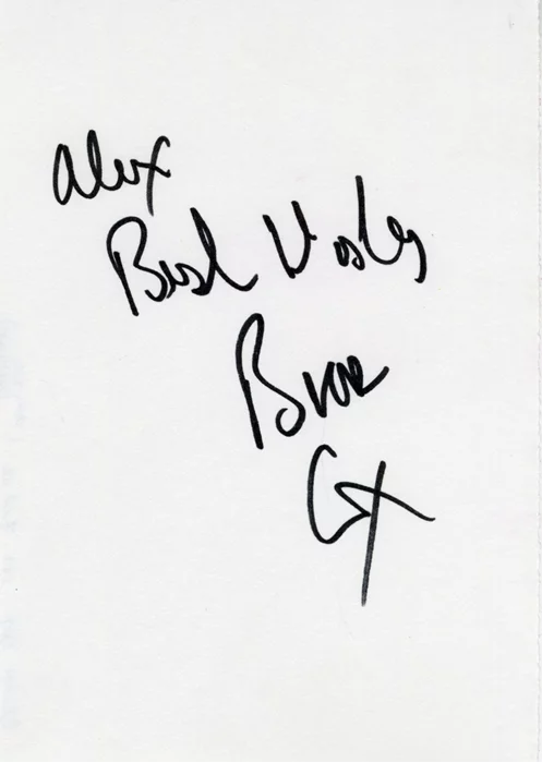 Brian Cox autograph
