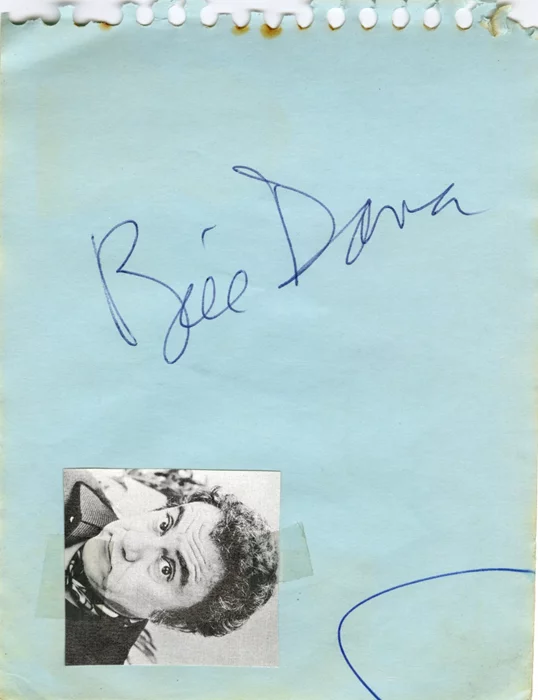 Bill Dana autograph