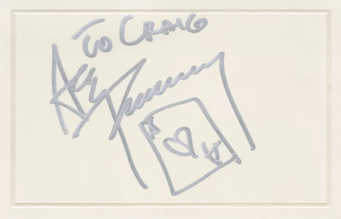 Ace Frehley autograph