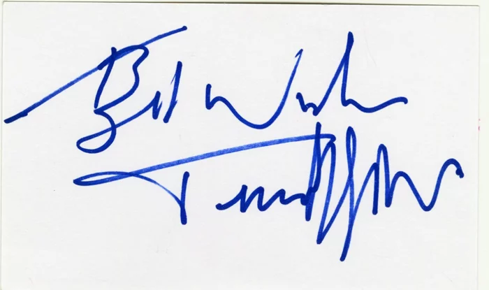 Timothy Spall autograph