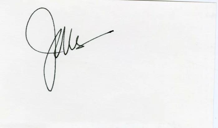 Jack Jacobs autograph