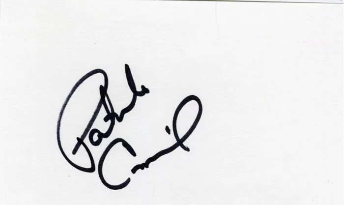 Patrick Cassidy autograph