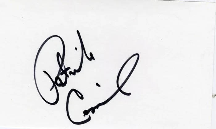Patrick Cassidy autograph