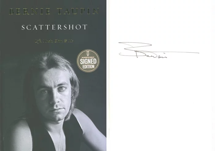 Bernie Taupin autograph