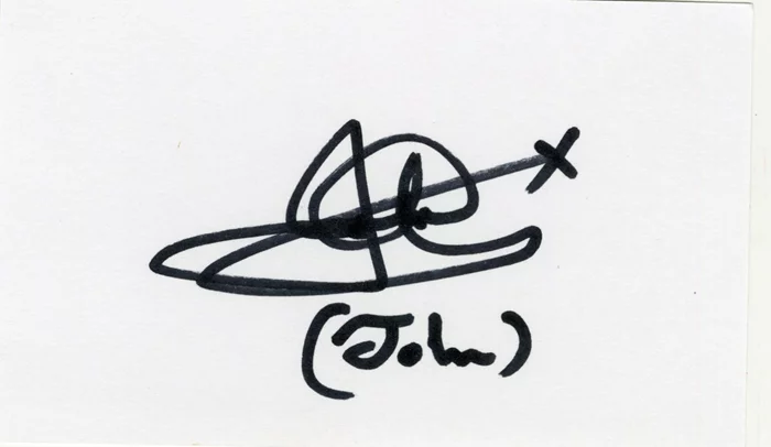 John Altman autograph