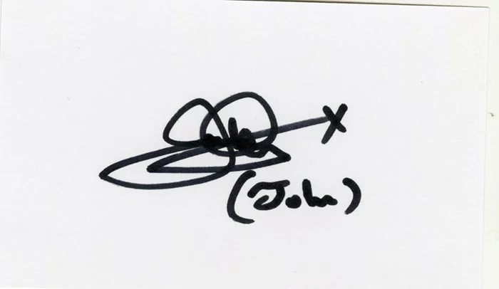 John Altman autograph