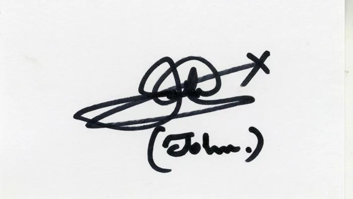 John Altman autograph