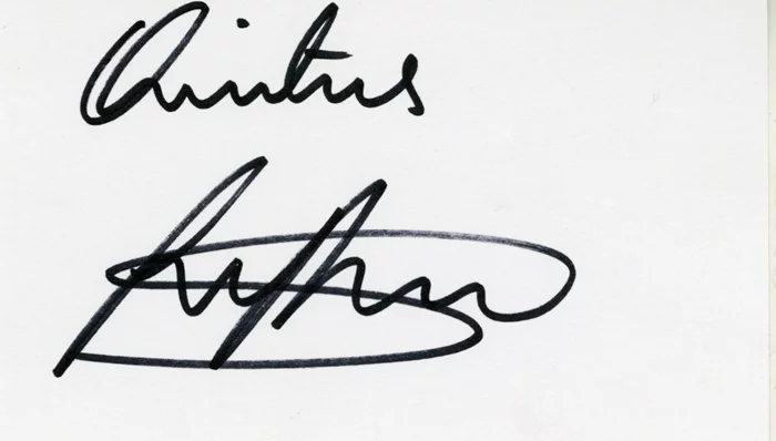 Francois Pandolfo autograph