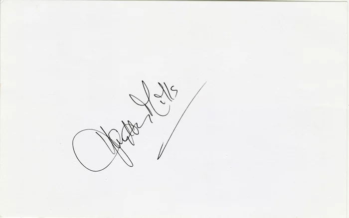Hayley Mills autograph